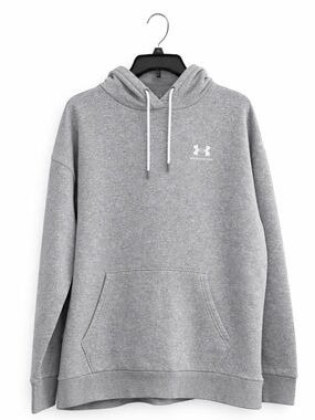 Under Armour Hoodie Men’s Large Gray Pullover Athletic Sweatshirt